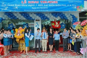 Khai trương điểm giao dịch Vinaphone 535 – 537 Điện Biên Phủ 1